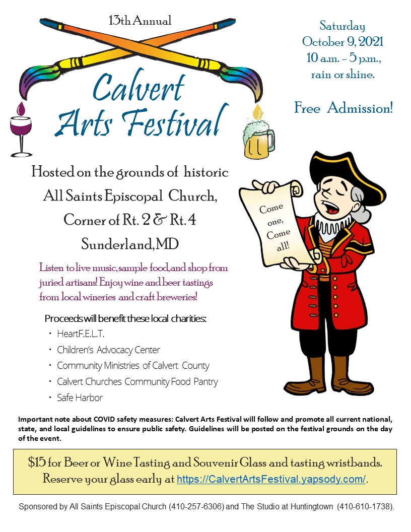 13th Annual Calvert Arts Festival