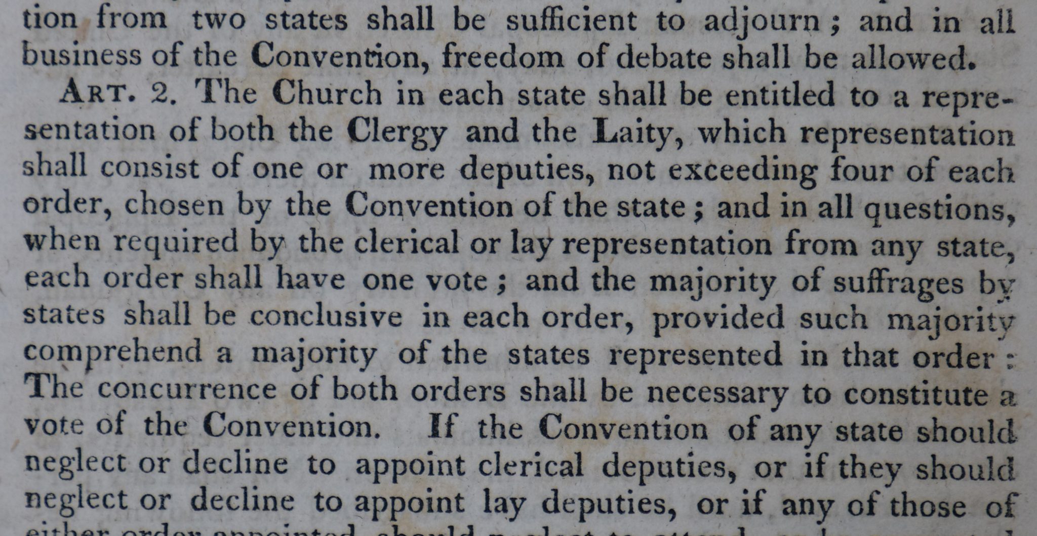 From the Archives How Does the Episcopal Church Make Decisions