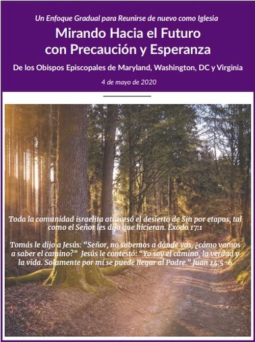 A Phased Approach To Regathering As Church A Message From The Bishops Of Maryland Washington Dc And Virginia Maryland Episcopalian